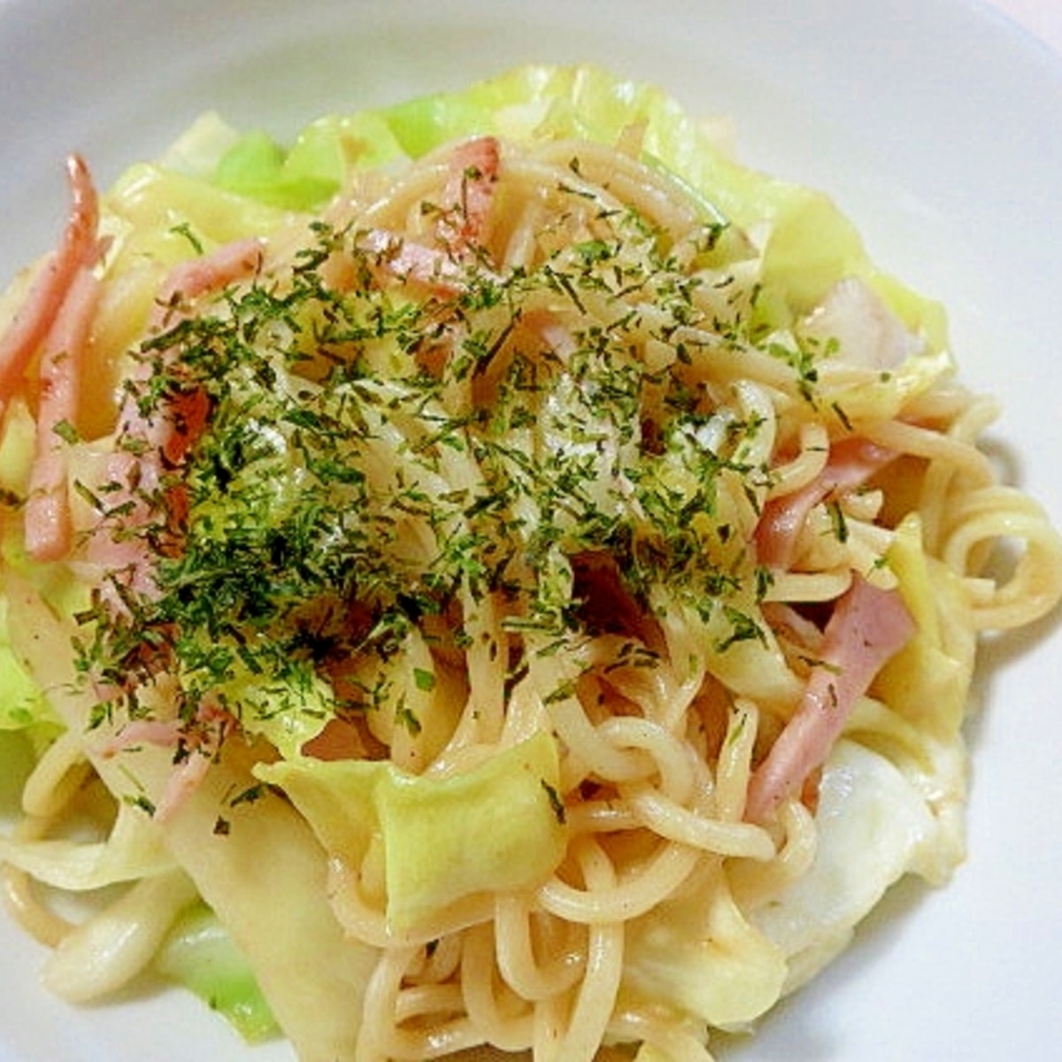 ハムとキャベツの焼きそば レシピ 作り方 By Libre 楽天レシピ